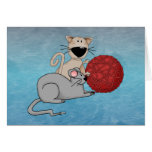 Playful Mouse Card