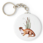 Playful Otter Keychain
