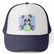 Playful Panda Baby Boy Hat