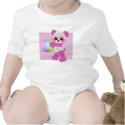 Playful Panda Girl T-Shirt