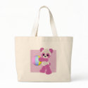 Playful Panda Girl Tote Bag by mariannegilliand Playful Panda Girl Tote Bag