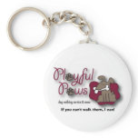Playful Paws Key Chain