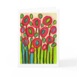 Playful Posies No 2 Thank You Card