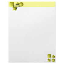 Playful Pyramids Custom Letterhead