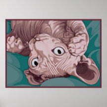 Playful Sphinx Print