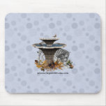 Playful White Tiger Mousepad