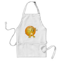 Playful yellow Gelert aprons