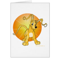 Playful yellow Gelert cards by neopets Playful yellow Gelert cards