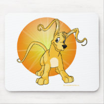 Playful yellow Gelert mousepads