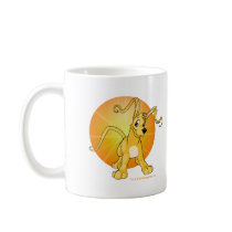 Playful yellow Gelert mugs