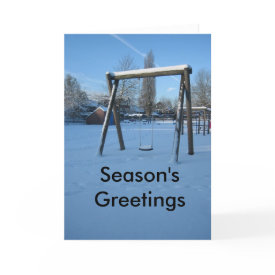 Playground Christmas card