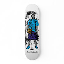 Playground King Blue - Basketball skateboards by BrandNewIntention Playground King Blue - Basketball skateboards