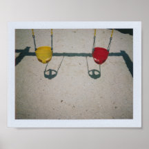 Playground Swings Poster