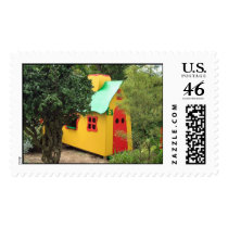 Playhouse inspired by Gaudi postage