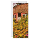 Playhouse - The Children's Cottage Rack Card Template