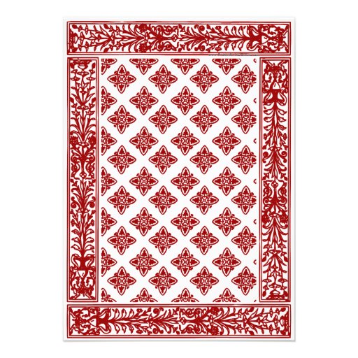 Playing Card King/Queen Personalized Invitations