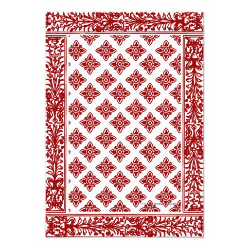 Playing Card King/Queen Thank You Notes Personalized Invites