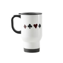 Playing Card Suit Row Coffee Mug