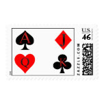Playing Card Suits postage
