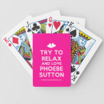 [Two hearts] try to relax and love phoebe sutton  Playing Cards