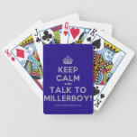 [Crown] keep calm and talk to millerboy!  Playing Cards