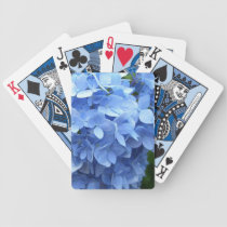 Playing Cards - Blue Hydrangea playing cards