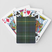 Playing Cards Campbell of Argyll Modern Tartan