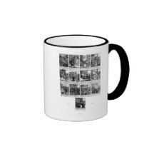 Playing cards depicting the impeachment mug