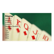 Playing Cards for your Business Cards profilecard