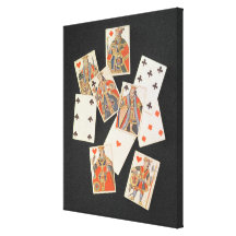 Playing Cards Gallery Wrap Canvas