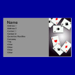 PLAYING CARDS GAMES POKER BLACKJACK GAMBLING GOFIS business cards