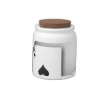 PLAYING CARDS GAMES POKER BLACKJACK GAMBLING GOFIS CANDY DISH