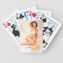 Playing Cards Vintage Retro Pinup Girl (P9)