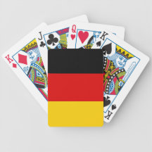 Playing Cards with Flag of Germany