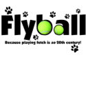 Playing Fetch is 20th Century Flyball petshirt