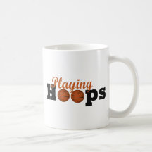 Playing Hoops Coffee Mugs