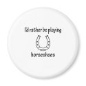 Playing Horseshoes magnets