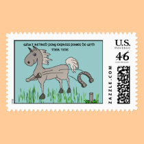 playing horseshoes stamps