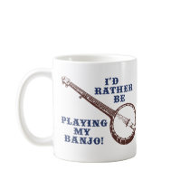 Playing My Banjo mugs by magarmor Playing My Banjo mugs