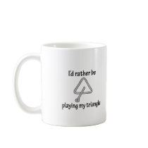 Playing My Triangle mugs by fullofNuts Playing My Triangle mugs