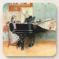 Playing Scales 1898 Drink Coasters