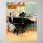 Playing Scales 1898 Poster
