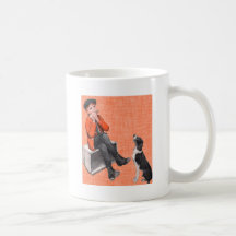 Playing The Harmonica Mug