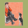 Playing The Harmonica Post Cards