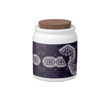 Playing The Piano At Night candy jars