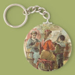 Playing the Piano Key Chains