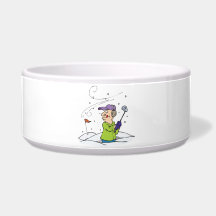 Playing Through Dog Water Bowls
