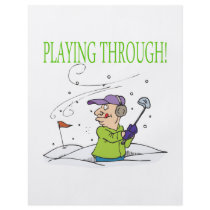 Playing Through Custom Flyer