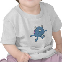playing tough bluish monster friend tees