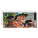 Playing Ukulele in the Parade Rack Card Template